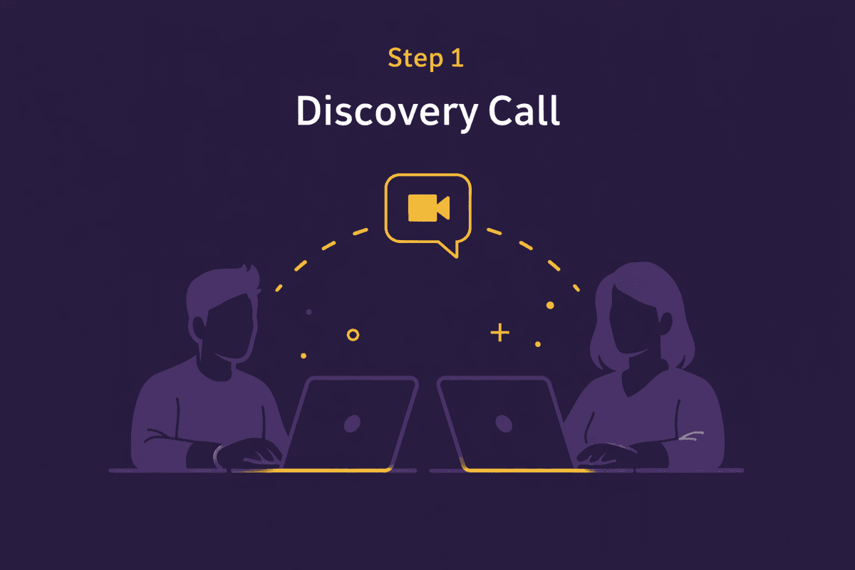 Discovery call illustration